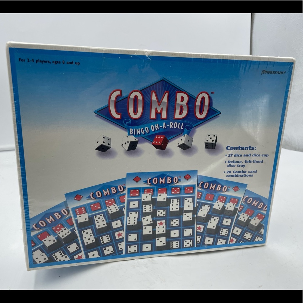 Combo bingo a roll board game